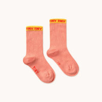 Tiny Medium Socks - Papaya - Parkette.