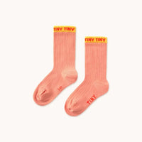 Tiny Medium Socks - Papaya - Parkette.