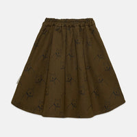 City Dog All Over Canvas Skirt
