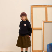 City Dog All Over Canvas Skirt