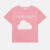 Cloud Shape T-Shirt in Pink