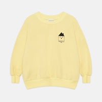 WHK Sweatshirt in Soft Yellow