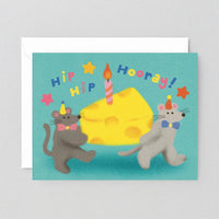 Hip Hip Hooray Birthday Greeting Card