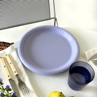 Rolli Dinner Plate in Lilac - Set of 4 - Parkette.