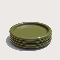 Rolli Dinner Plate in Olive - Set of 4 - Parkette.