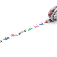 MT Washi Tape - Kitten (15mm) - Parkette.