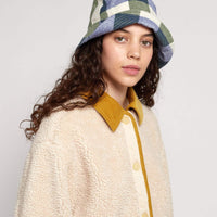 Plaid Check Fisherman Hat - Parkette.