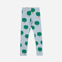 GREEN TREE ALL OVER LEGGINGS - Parkette.