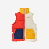 Color Block Padded Anorak - Parkette.