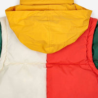 Color Block Padded Anorak - Parkette.