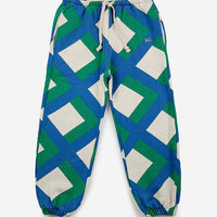 GIANT CHECK JOGGING PANTS - Parkette.