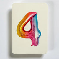 Birthday Balloon No. 4 Greeting Card - Parkette.