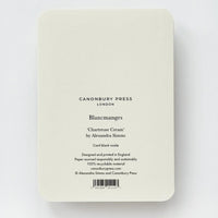 Chartreuse Cream Blancmange Greeting Card - Parkette.