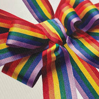 Rainbow Bow Greeting Card - Parkette.