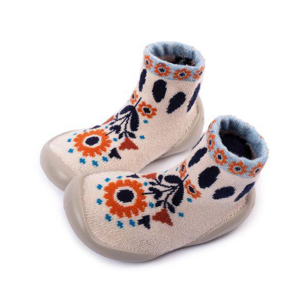 Slippers - Folk Flower - Parkette.
