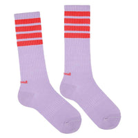 Sport Socks with Four Horizontal Stripes - Parkette.