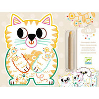 Colour Reveal Pictures - Domestic Animals - Parkette.