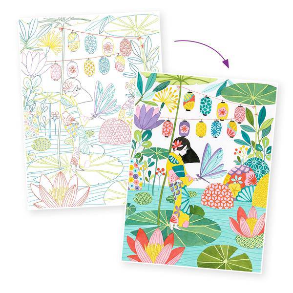 Colouring Gallery - Japan - Parkette.