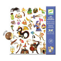 Medieval Fantasy Metallic Stickers - Parkette.