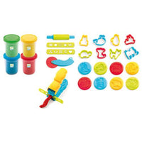 Modelling Clay - 4 Tubs and 21 Tools - Parkette.