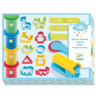 Modelling Clay - 4 Tubs and 21 Tools - Parkette.