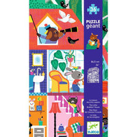Giant Puzzle - The Little Buddies' House (36 pcs) - Parkette.