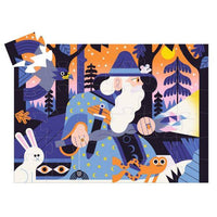 Silhouette Puzzle - The Magician and the Crystal Sceptre (36 pcs) - Parkette.
