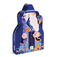 Silhouette Puzzle - The Magician and the Crystal Sceptre (36 pcs) - Parkette.