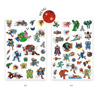 Heroes vs Villains Tattoos - Parkette.