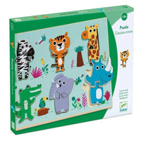 Coucou Croco Wooden Puzzle - Parkette.