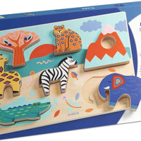 Savana Story Wooden Puzzle - Parkette.