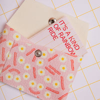 Huevos Bacon Mint Card Holder - Parkette.