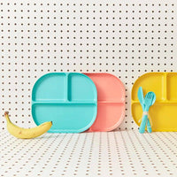 Bambino Divided Plate With Rim - Parkette.