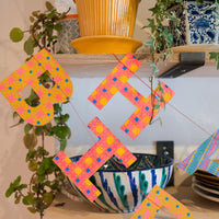 Bright Happy Birthday Sewn Garland - Parkette.