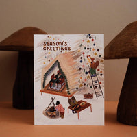 Holiday Tent Party Card - Parkette.