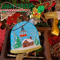 Iron on Patch - Snowglobe - Parkette.