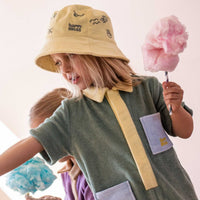 Happy Mess Terry Bucket Hat - Parkette.