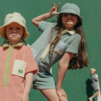 Happy Mess Terry Bucket Hat - Parkette.
