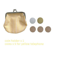 Vintage Wooden Telephone Toy - Parkette.