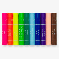 Kokuyo Neon Crayons - Parkette.