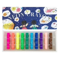 Kokuyo Neon Crayons - Parkette.