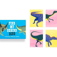 Find My Behind Dino - A Dinosaur Memory Game - Parkette.