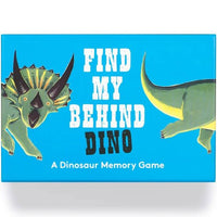 Find My Behind Dino - A Dinosaur Memory Game - Parkette.