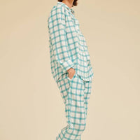 Women's PJ Set - Porcelain Check - Parkette.