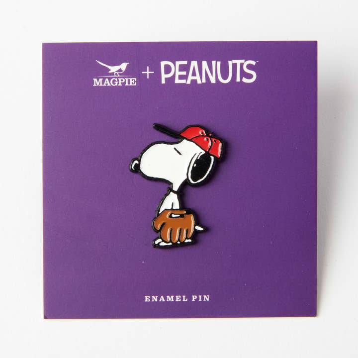 Peanuts Sport Pin - Baseball | Parkette.