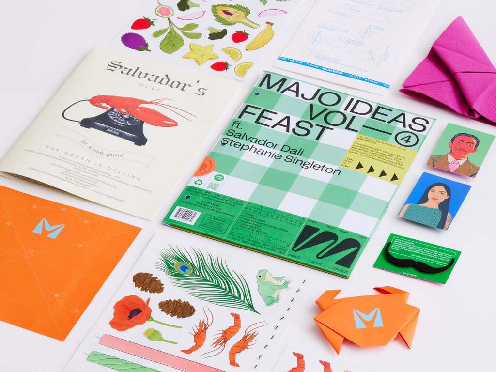 Majo Ideas Vol 4 Feast ft. Salvador Dali and Stephanie Singleton - Parkette.