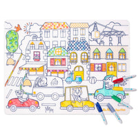 Les Popipop Silicone Colouring Set - Parkette.