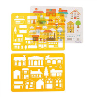 Drawing Stencil Set - City - Parkette.