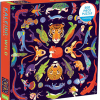 Kaleido Wild Family Puzzle - 500 pcs - Parkette.