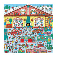 Search & Find Winter Chalet 500 Piece Puzzle - Parkette.